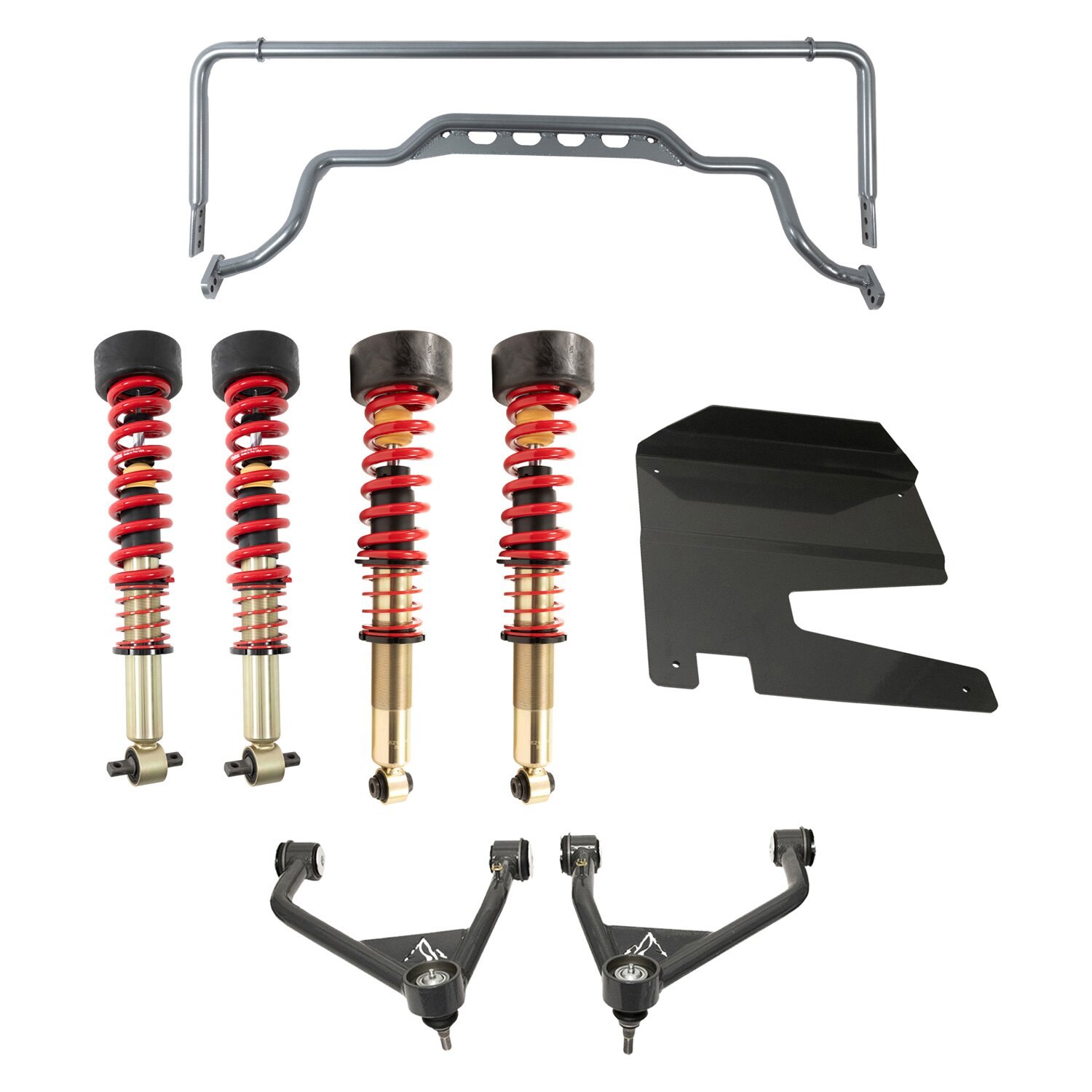 Belltech® 150220HK 4" Front and Rear Suspension Lift Kit