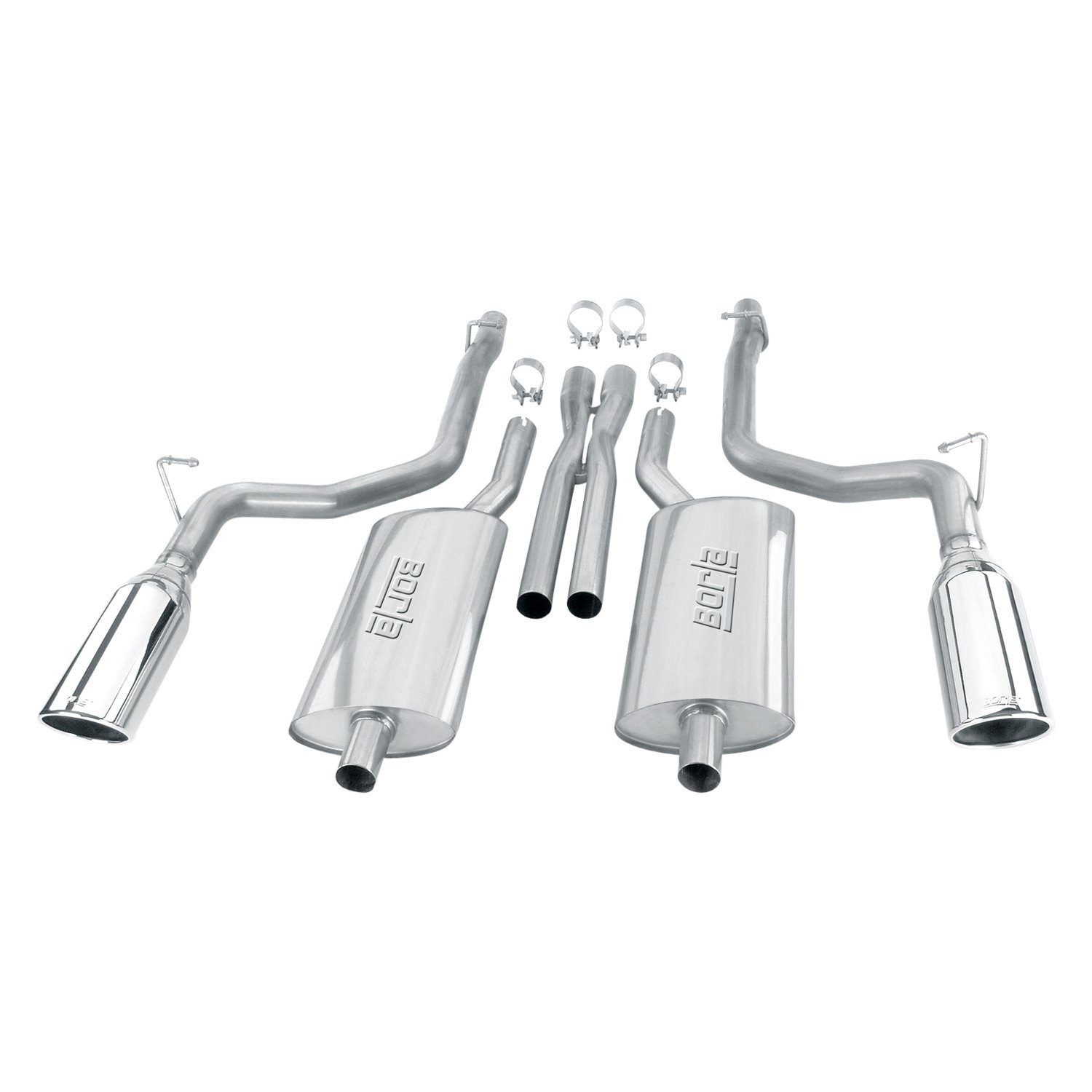 Borla® Chrysler 300C Base 5.7L 2005 SType™ Stainless Steel CatBack