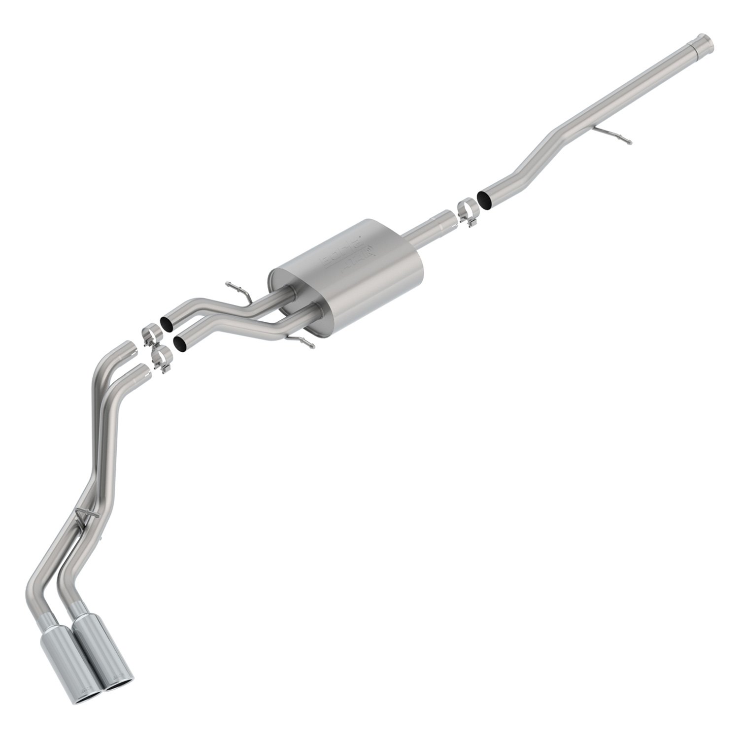 Borla® Chevy Silverado 143.5" Wheelbase 2016 ATAK™ CatBack Exhaust System with Dual Side Exit