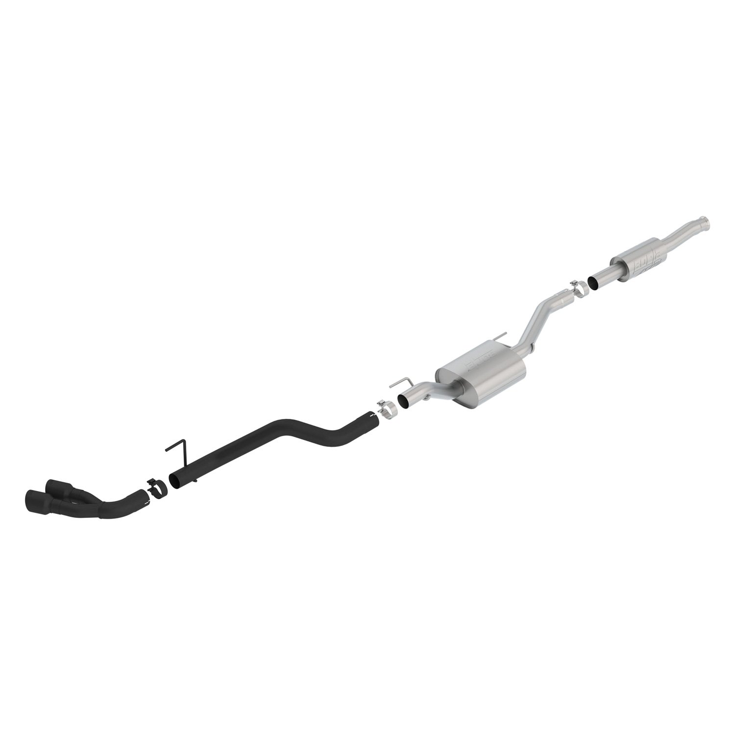 Borla® Jeep Gladiator 2020 ATAK™ 304 SS CatBack Exhaust System with