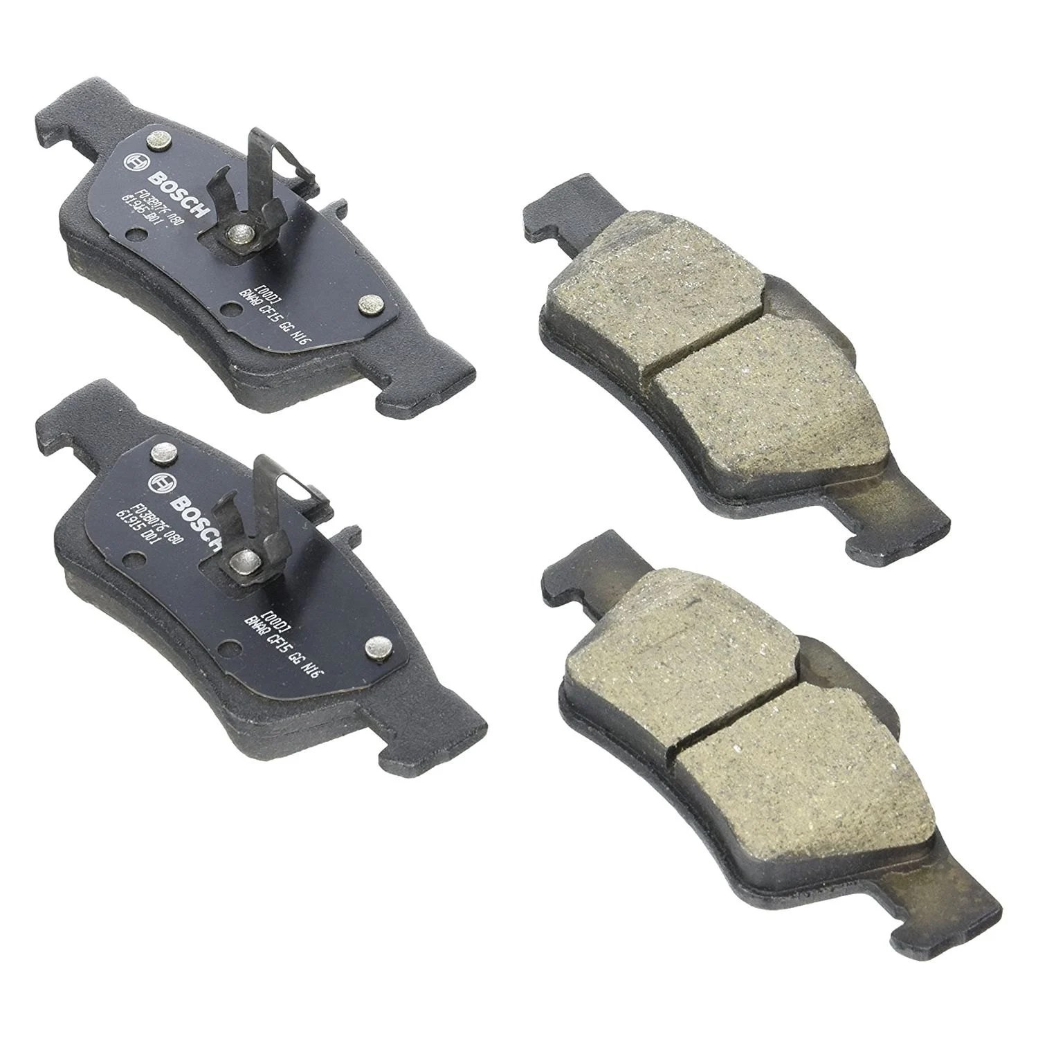Bosch® BC986 QuietCast™ Premium Ceramic Rear Disc Brake Pads
