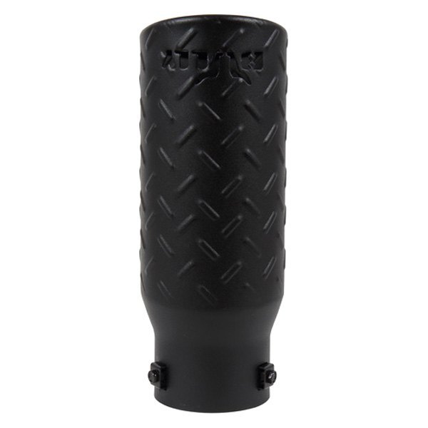 Bully® Diamond Plate Style Round Laser Cut BoltOn Exhaust Tip