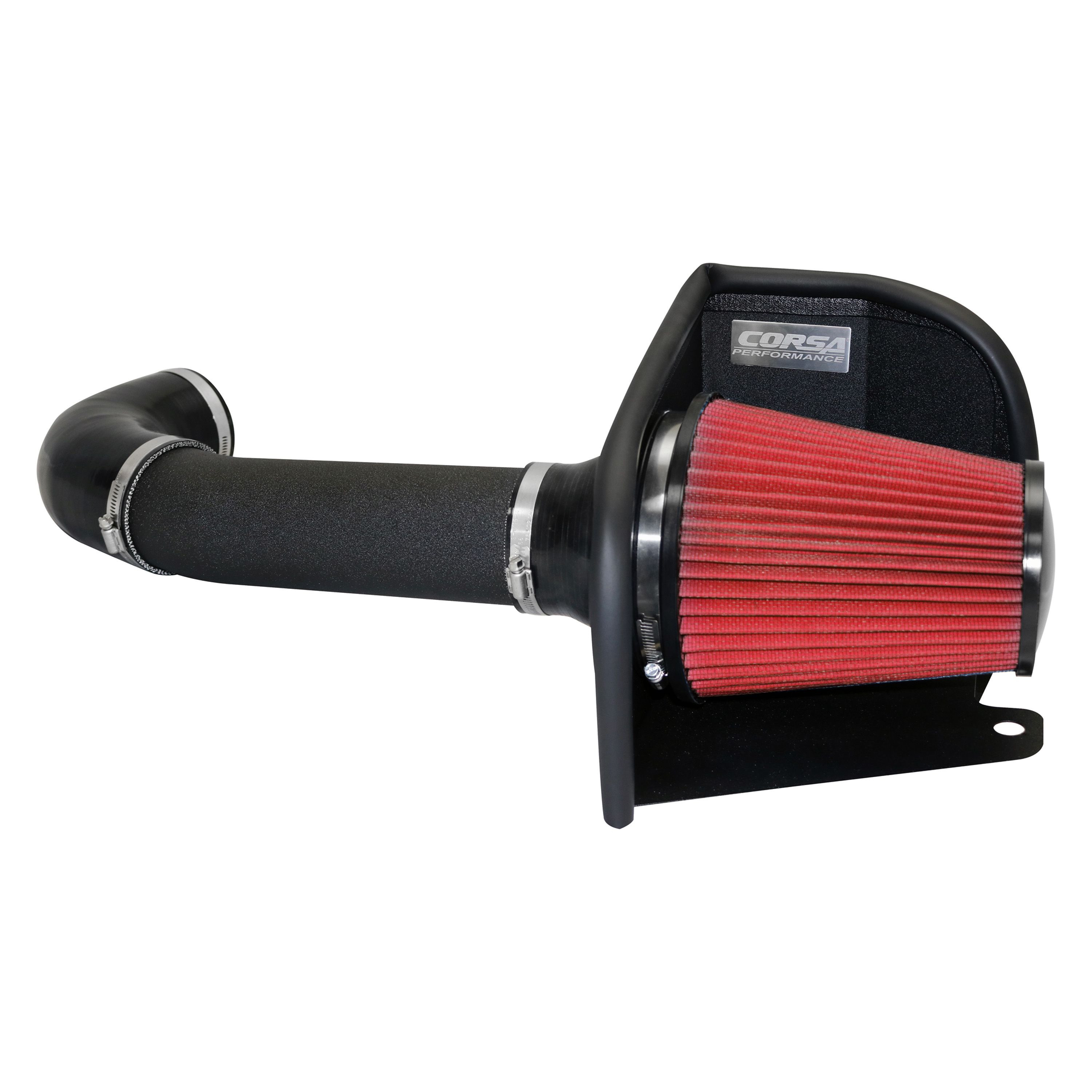 Corsa® Dodge Durango 5.7L 2015 APEX Series Shielded Box Steel Wrinkle Black Cold Air Intake System