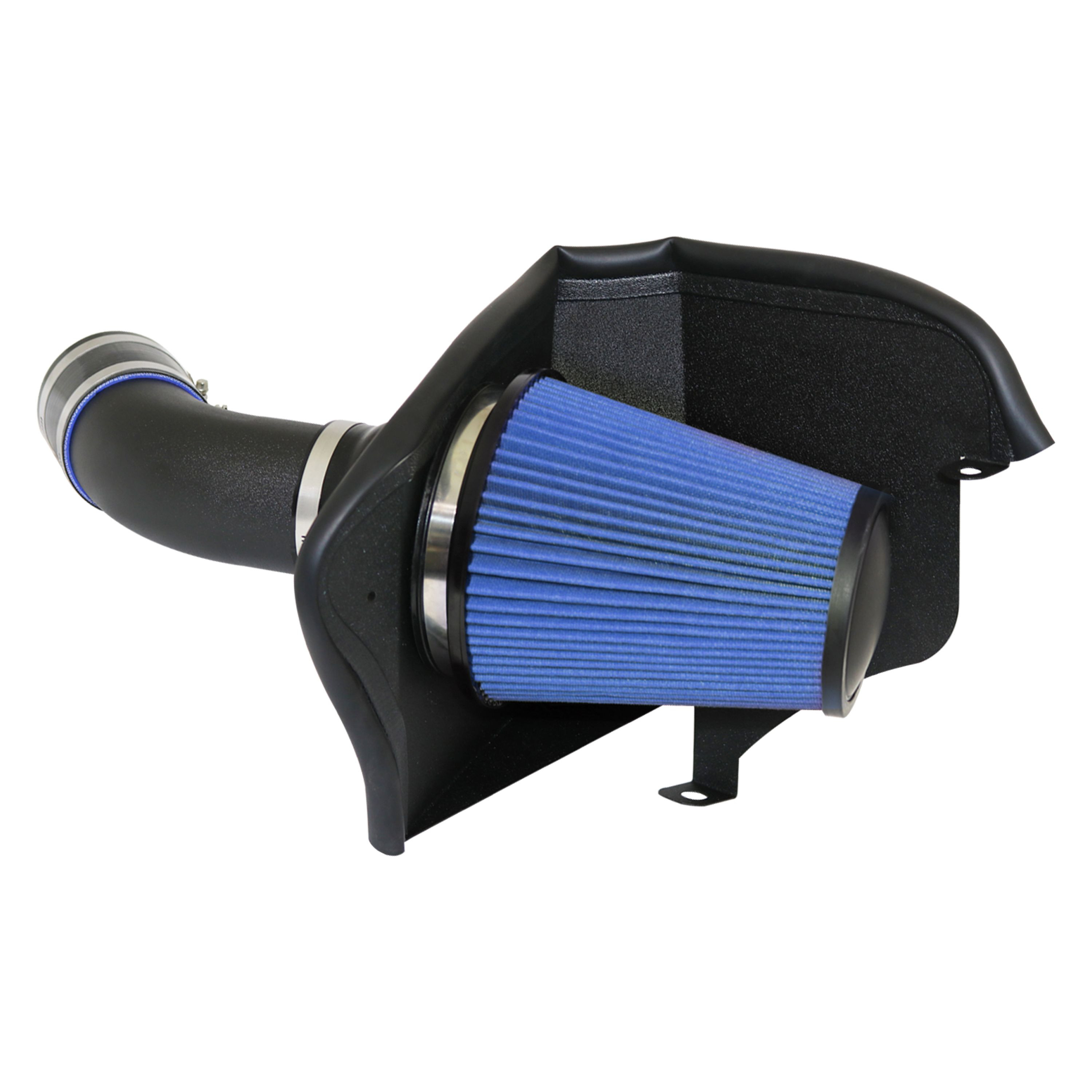 Corsa® 616964O APEX Series Shielded Box Steel Wrinkle Black Cold Air Intake System with