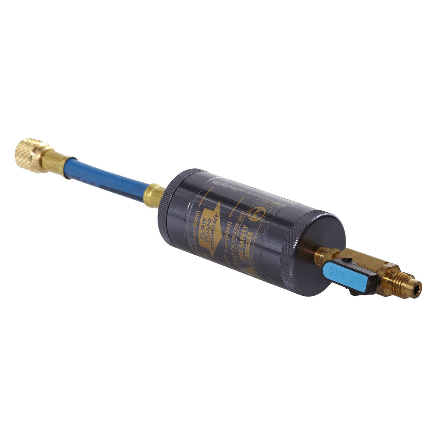 CPS® TLJ4 R134a Refillable Expandable SAE Oil/Dye Injector