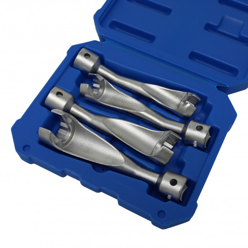 CTA® 7468 4piece 1/2" Drive 12 Point Injection Line Wrench Set