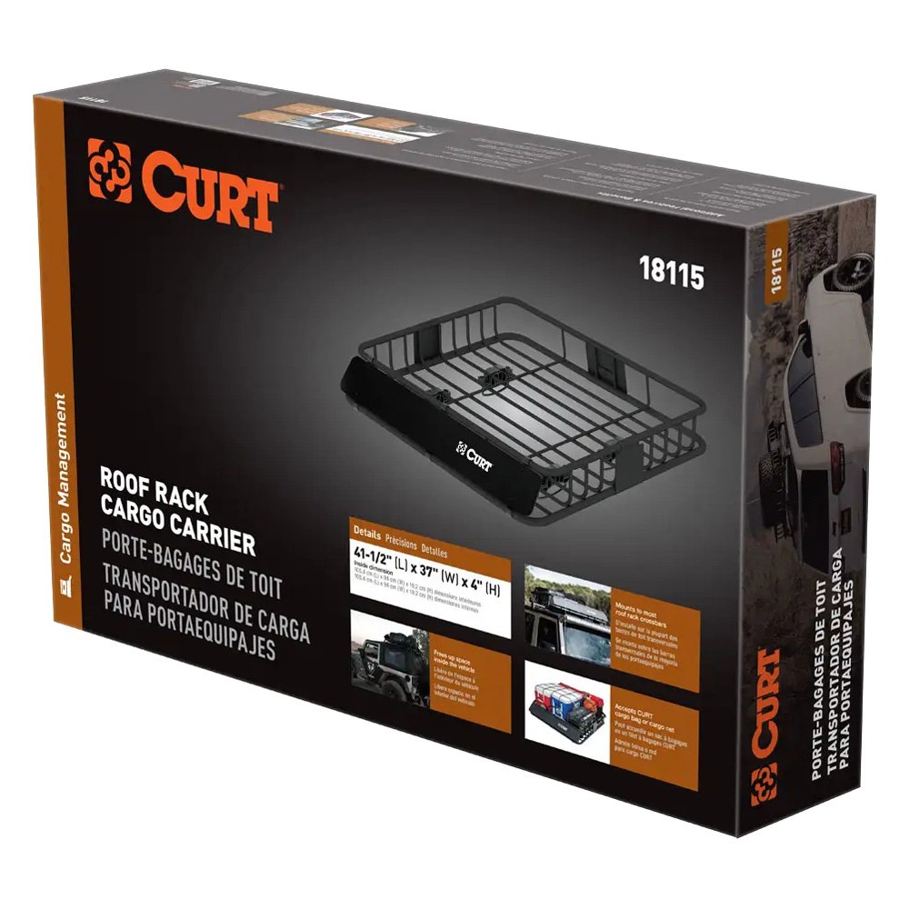 CURT® Roof Cargo Basket