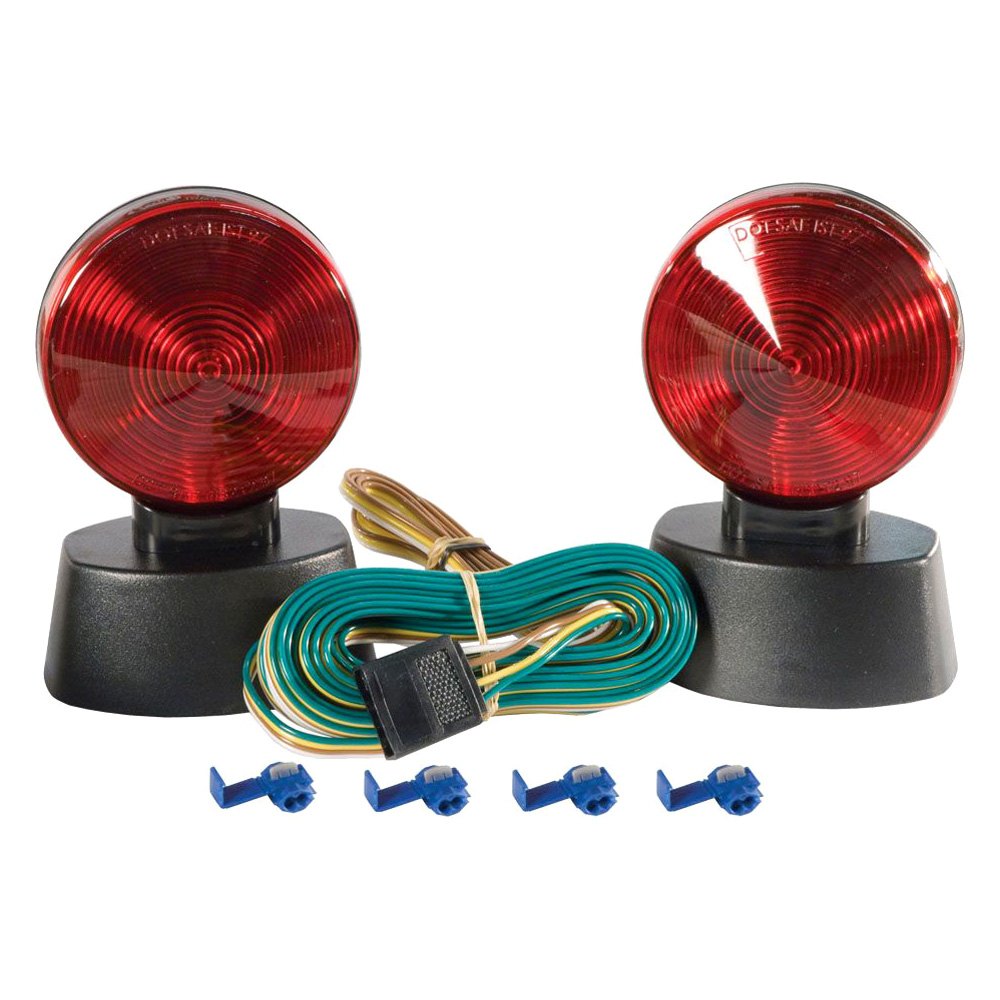 CURT® 53204 Base Towing Light Kit with 20' Cord and 4Way