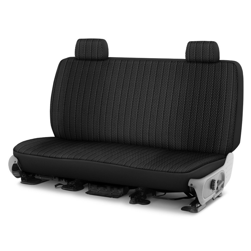 Dash Designs® K3150267BK Allure™ 2nd Row Black Custom Seat Cover