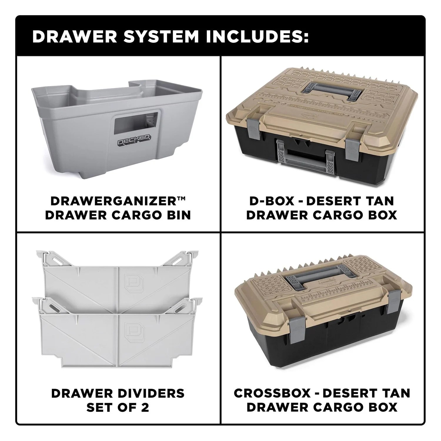 DECKED® Truck Bed Storage System
