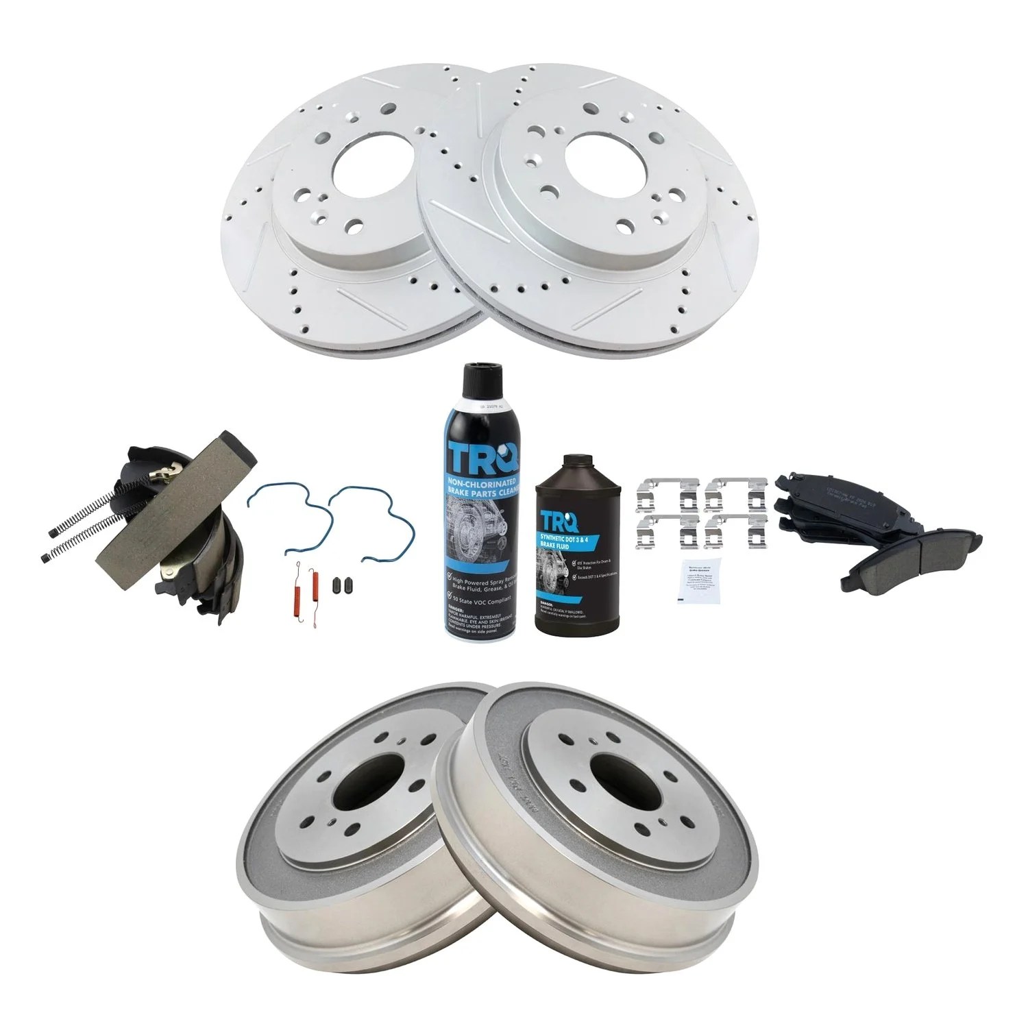 DIY Solutions® BFS05366 Performance Front and Rear Disc and Drum