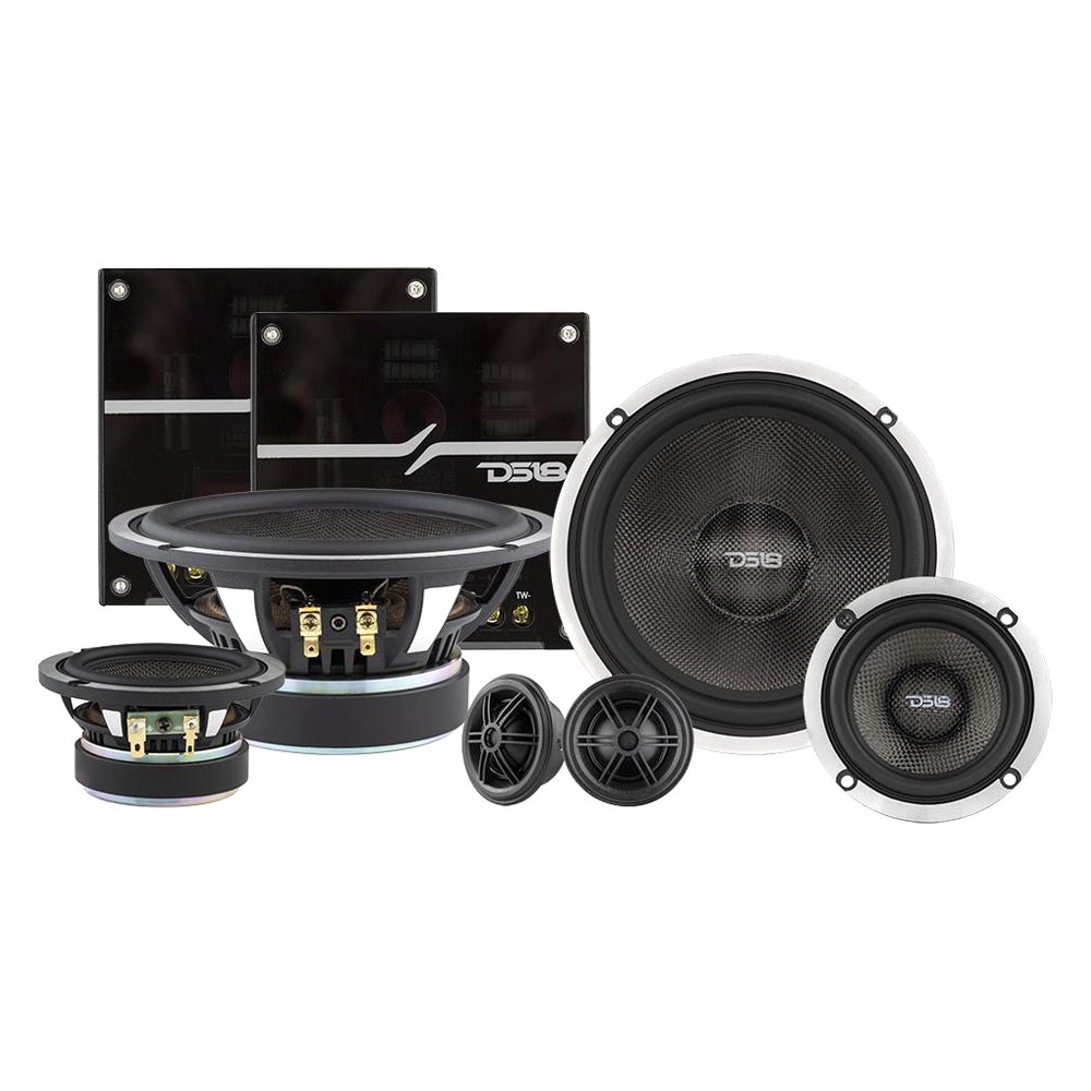 DS18® DX3 Deluxe Series 61/2" 3Way 580W Component Speakers