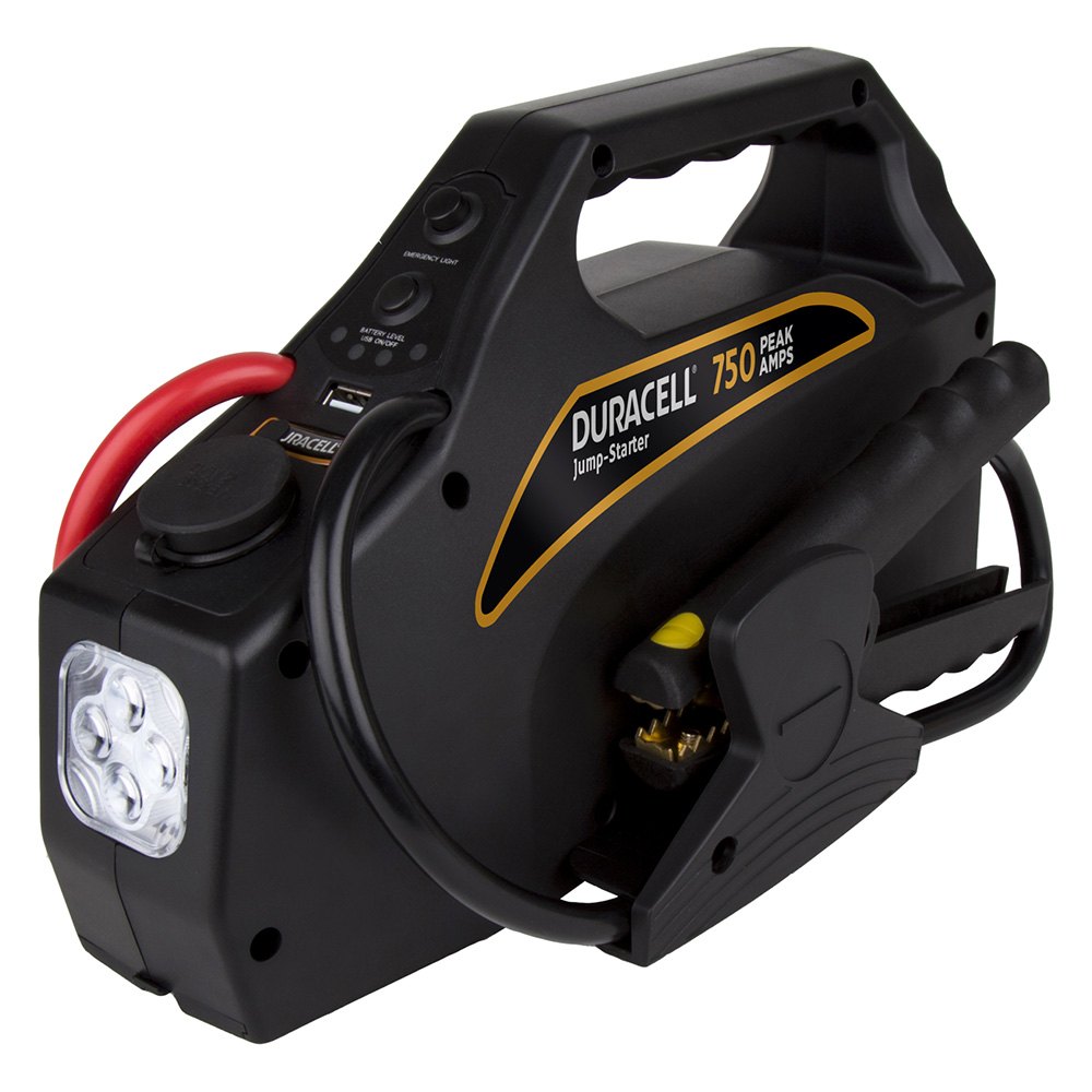 Duracell® DRJS20 12 V Portable Emergency Jump Starter and DC Power Ports