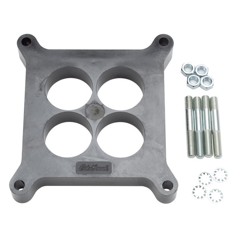 Edelbrock® 8711 Black Phenolic Plastic Spacer