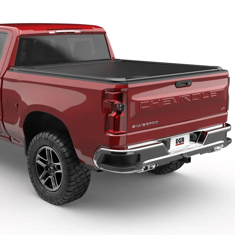 EGR® Chevy Silverado 1500 5' 8" (69.9") Bed 2022 RollTrac Hard Manual Retractable Tonneau Cover