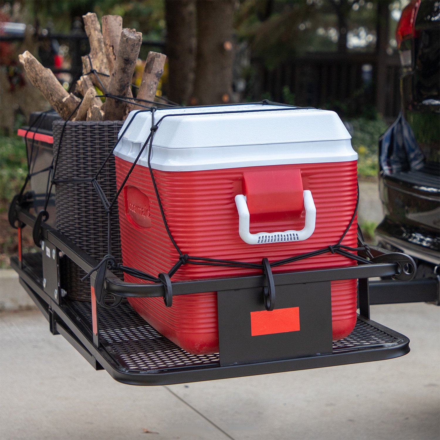 Erickson® 07495 Heavy Duty Hitch Cargo Carrier for 2" Receivers