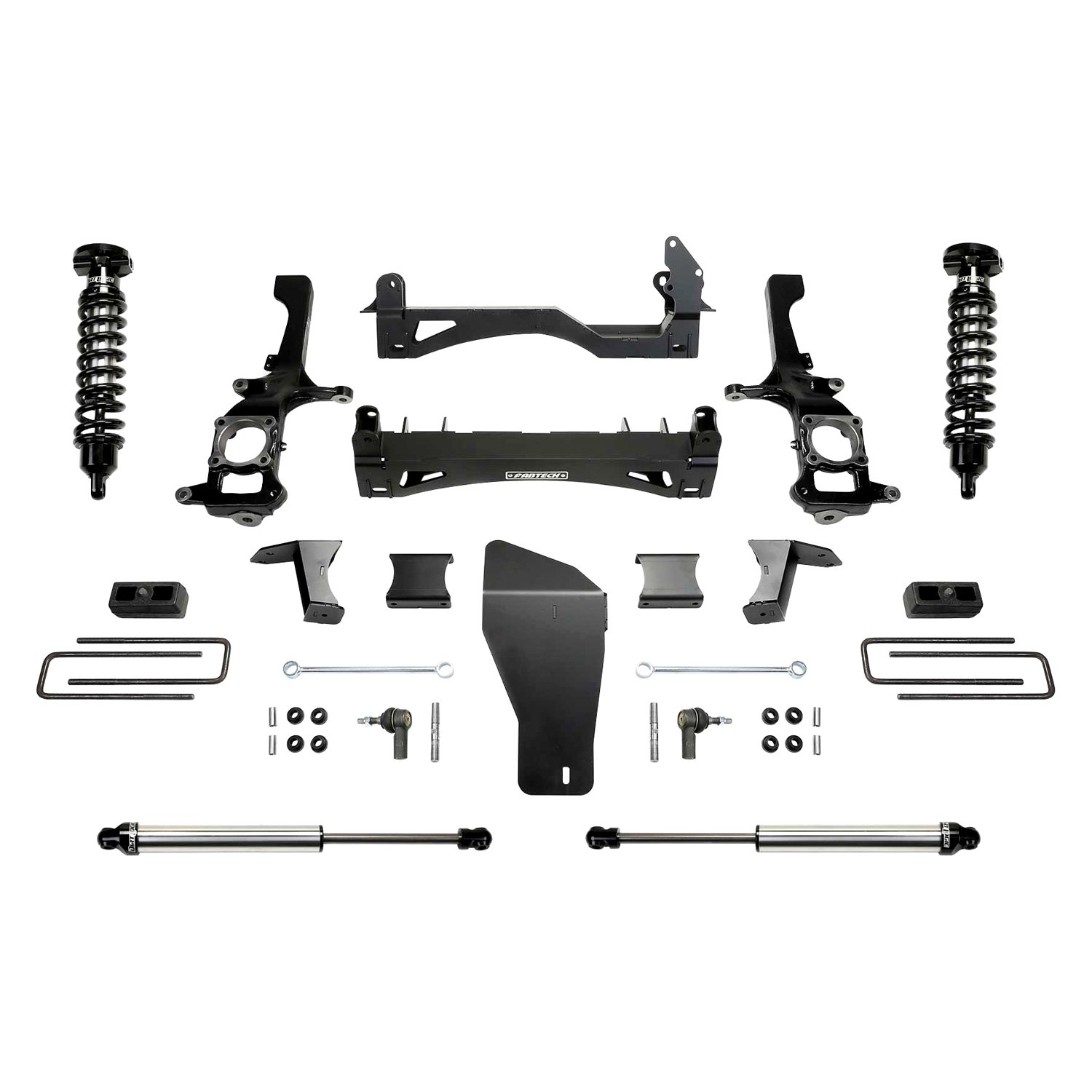 Fabtech® K6009DL 6" Performance Front and Rear Suspension Lift Kit