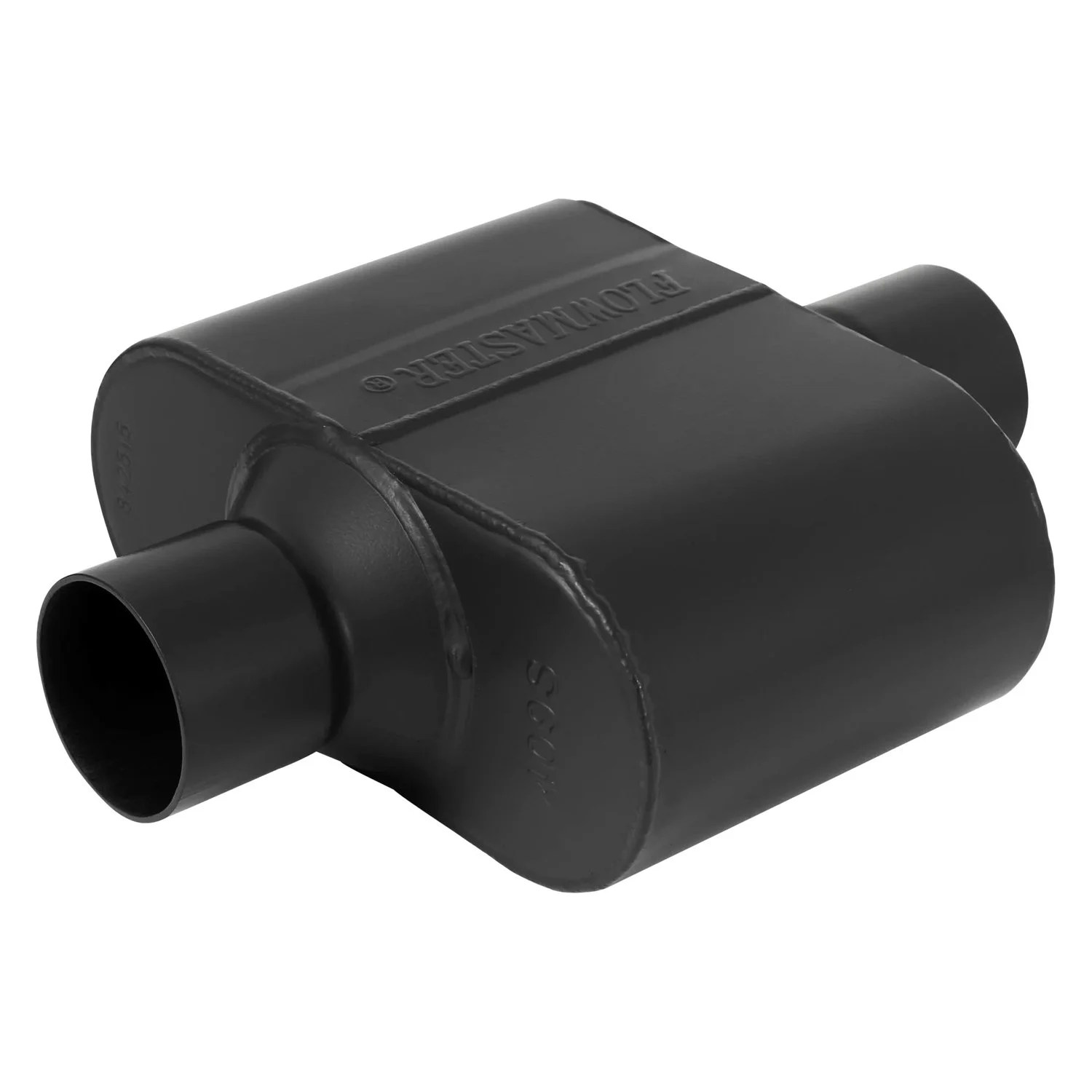 Flowmaster® 842515 Super 10 Series Delta Flow™ 409 SS Oval Black