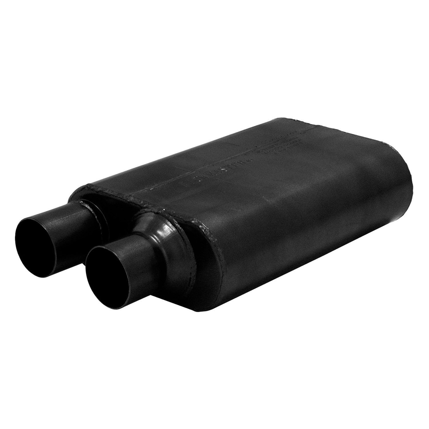 Flowmaster® 842580 80 Series Stainless Steel Oval Black Exhaust