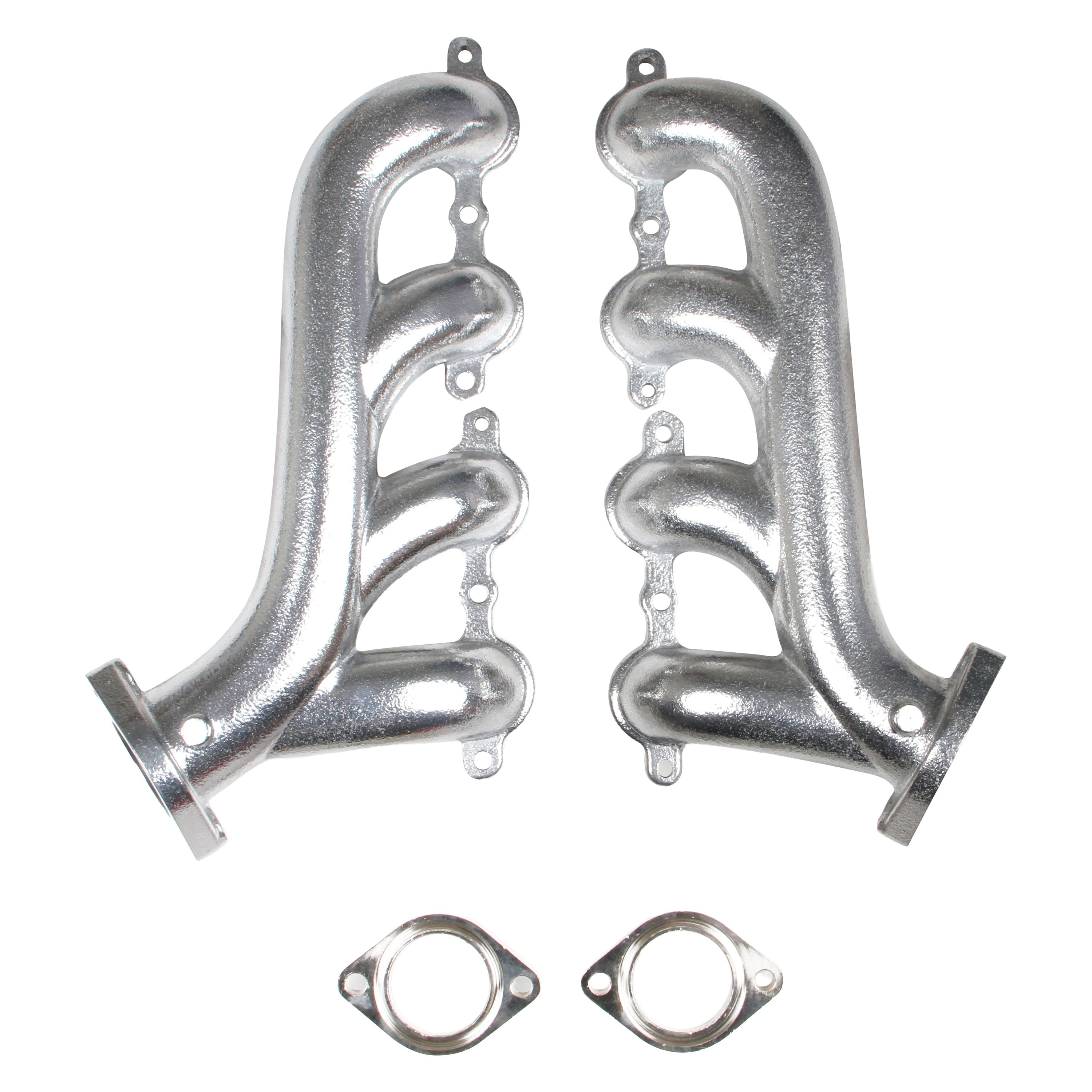 Flowtech® 317301FLT Cast Iron Silver Ceramic Exhaust Manifold