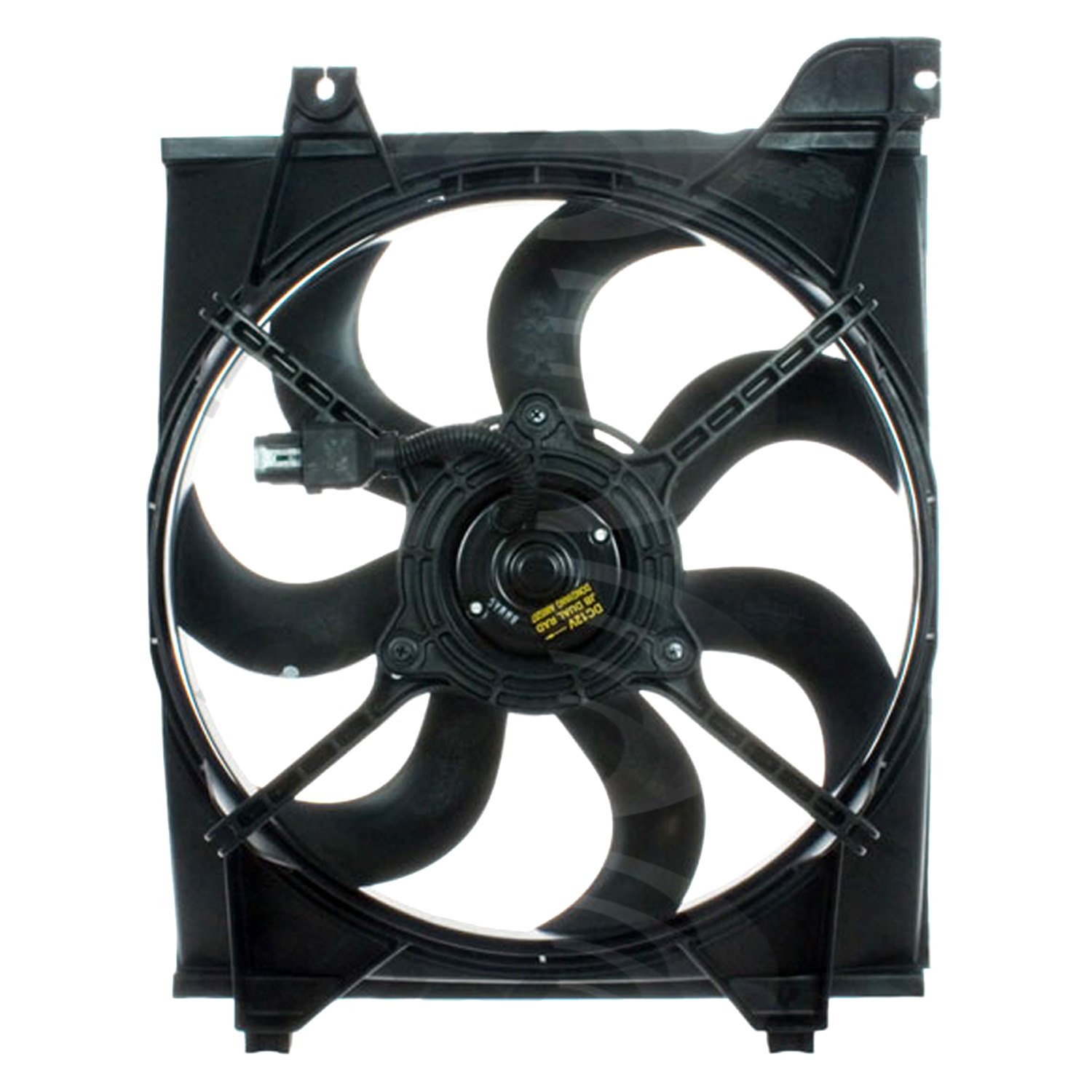 gpd® Kia Rio / Rio5 1.6L 2006 Engine Cooling Fan Assembly