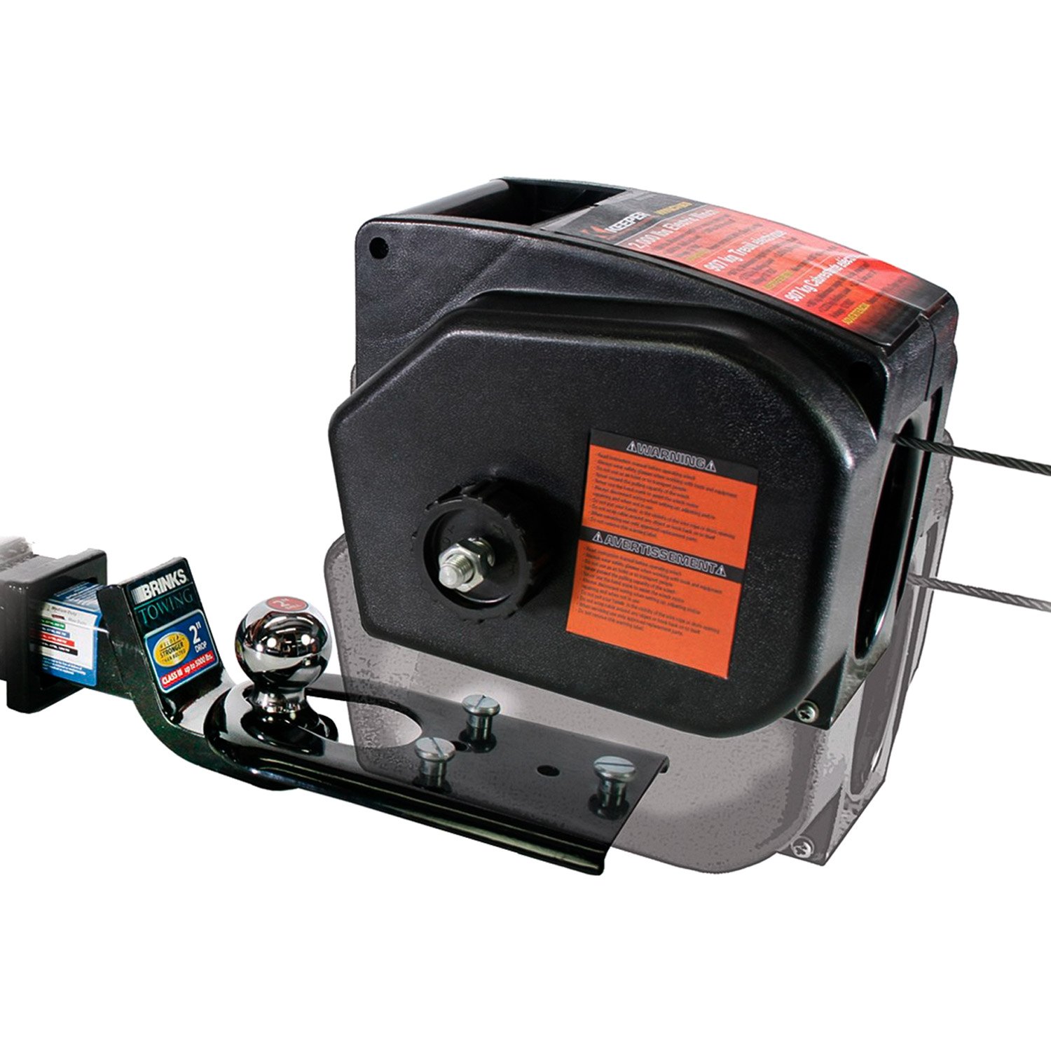 Keeper® KTSL2000RM 2,000 lbs Tracker Series Winch