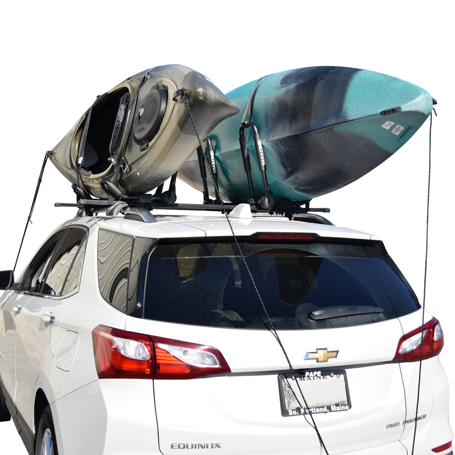 Malone® Subaru Forester Raised Siderails 2019 SteelTop™ Roof Rack System