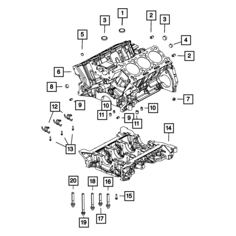 Mopar® 68490012AA Piston Oil Cooler Jet