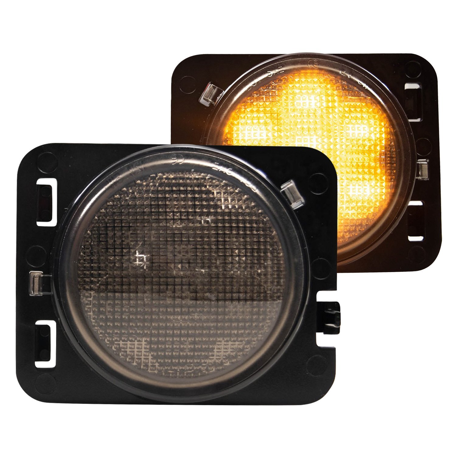 Morimoto® LF0473 XB™ Black Smoke LED Side Marker Lights