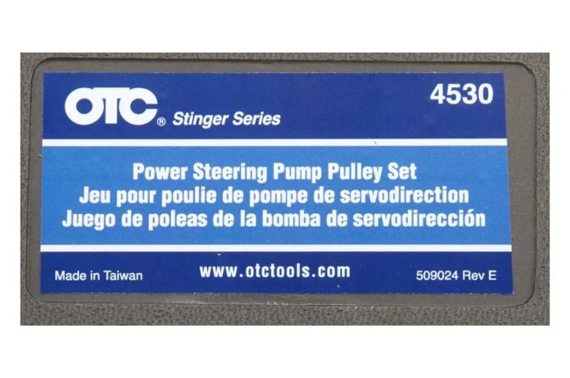 OTC® Power Steering Pump Pulley Service Set