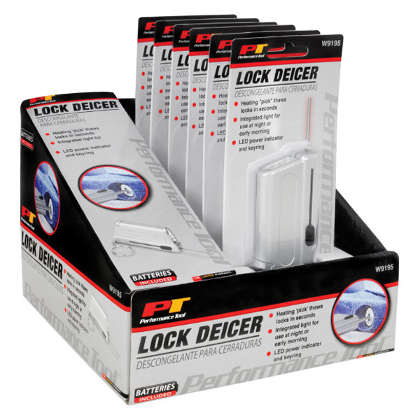 Performance Tool® W9195 Lock DeIcer with LED Light