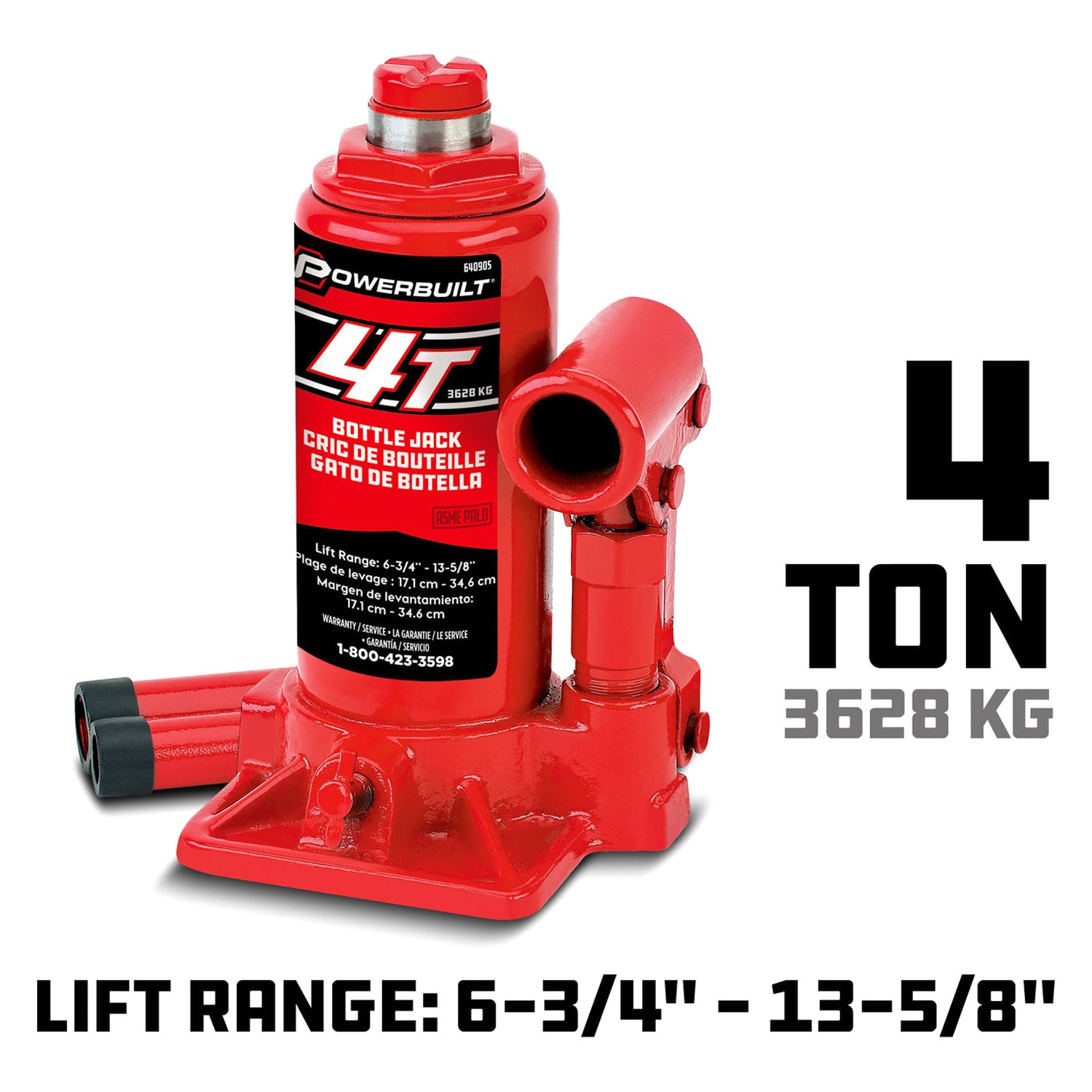Powerbuilt® 640905 4 t Bottle Jack