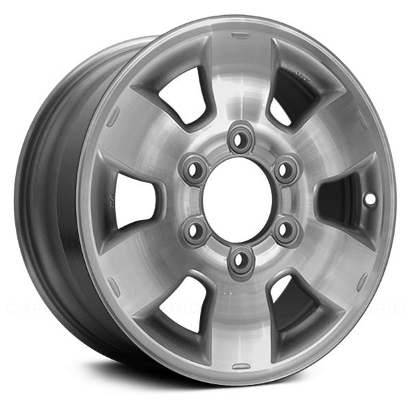 Replace® - Nissan Frontier 1999 6 I-Spoke Machined and Silver 15x7