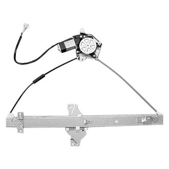 Replace® TO1350189 - Front Driver Side Power Window Regulator and Motor