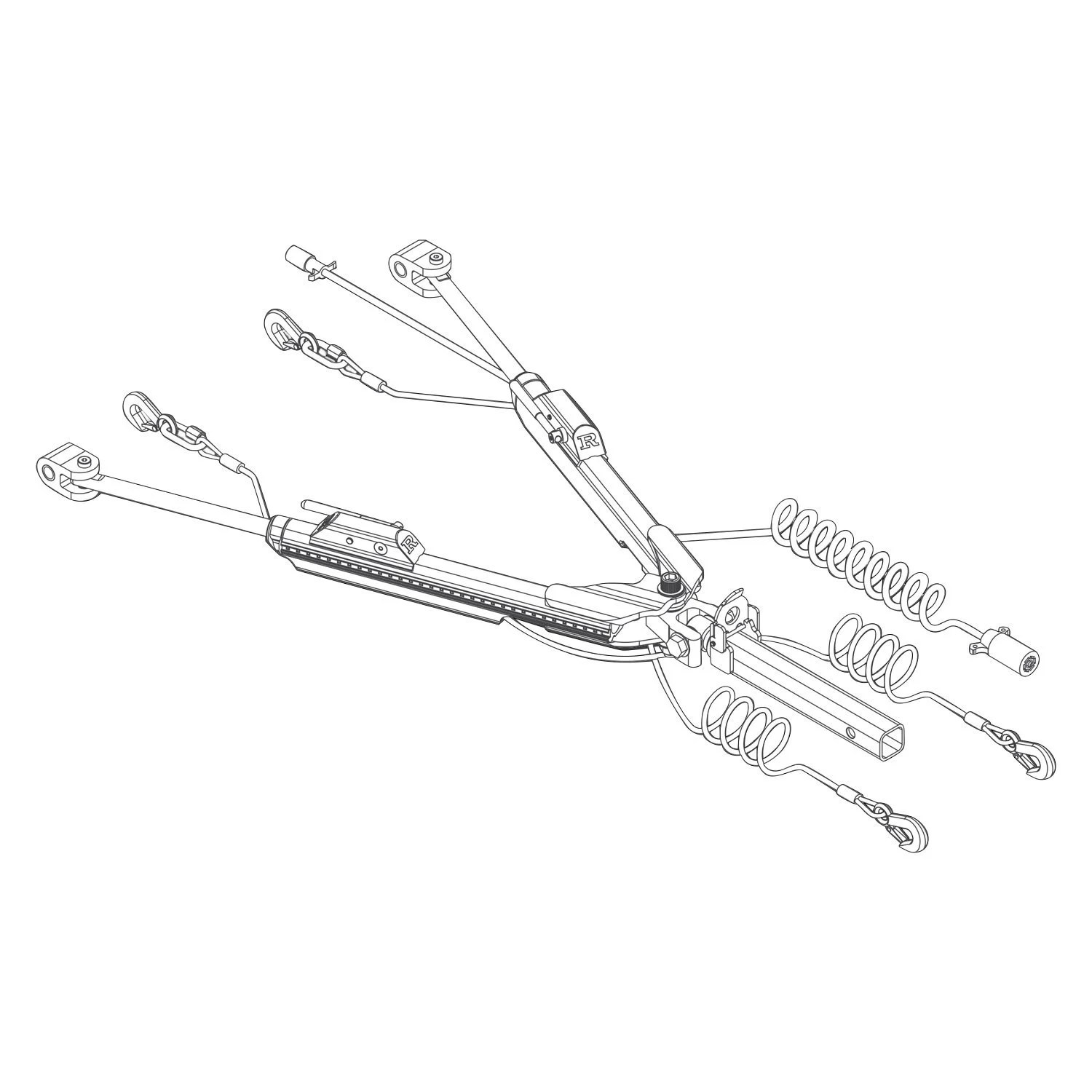 Roadmaster® 676 Nighthawk Tow Bar