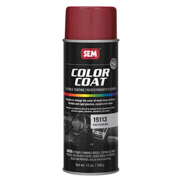 SEM® 15113 Color Coat™ 16 fl. oz. Firethorn Red Aerosol Interior Paint