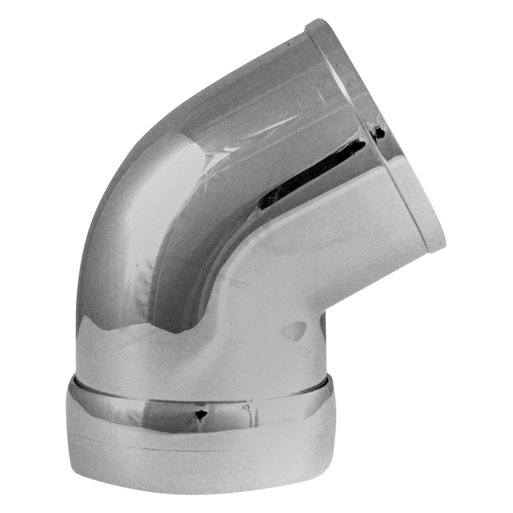 Spectre® 8668 ABS Polished Air Intake Tube with Collar Clamp (3" OD x