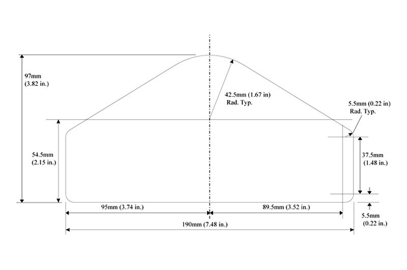 STACK® ST8100HEC PreConfigured Dash Display