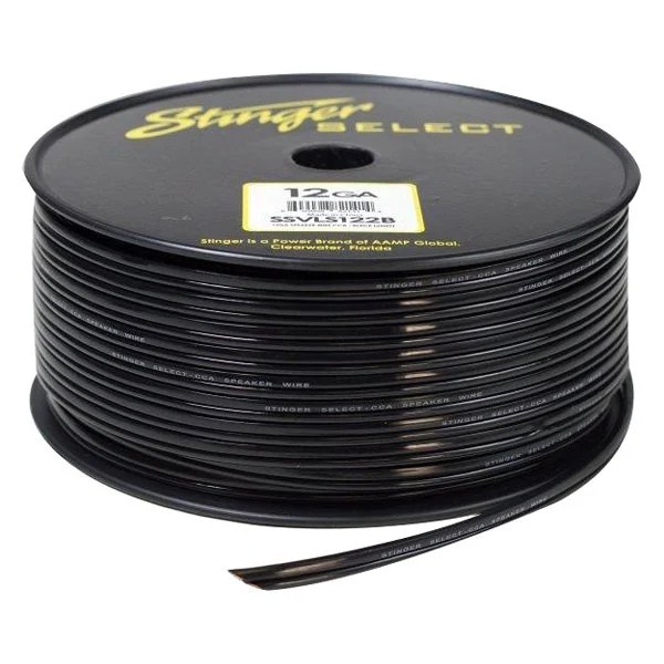 Stinger® SSVLS122B Select Series 12 AWG 2Way 250' Black Stranded GPT