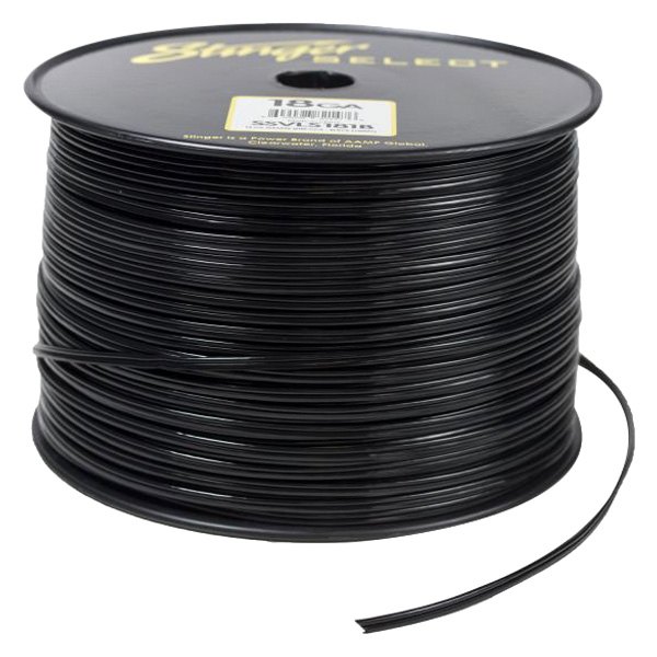 Stinger® SSVLS181B Black Speaker Wire