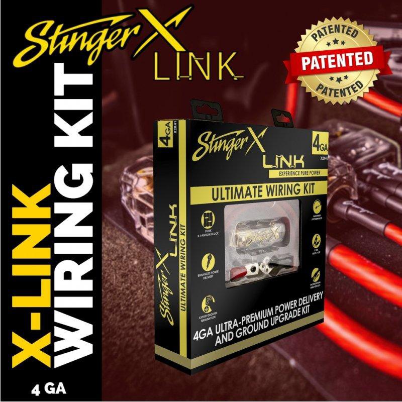 Stinger® X2K41 Power Ultimate 4 AWG Amplifier Wiring Kit