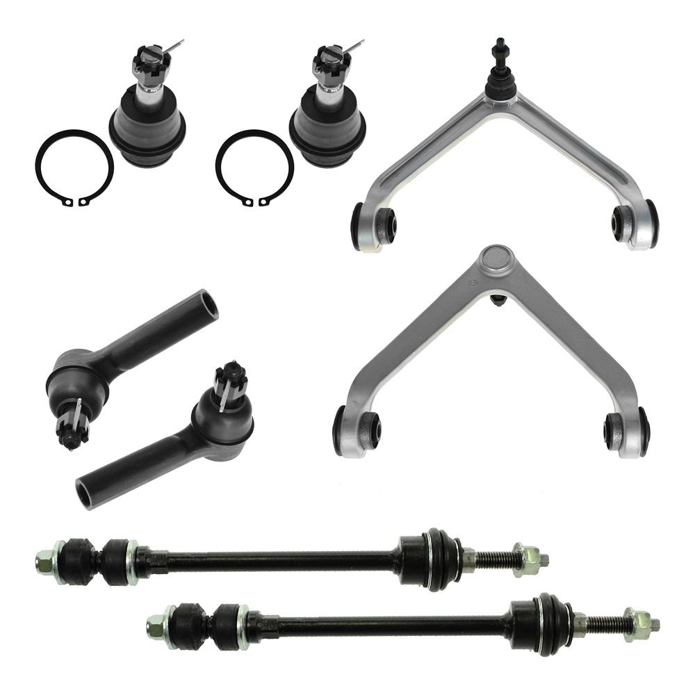 TRQ® PSA58801 Front Control Arm and Suspension Kit