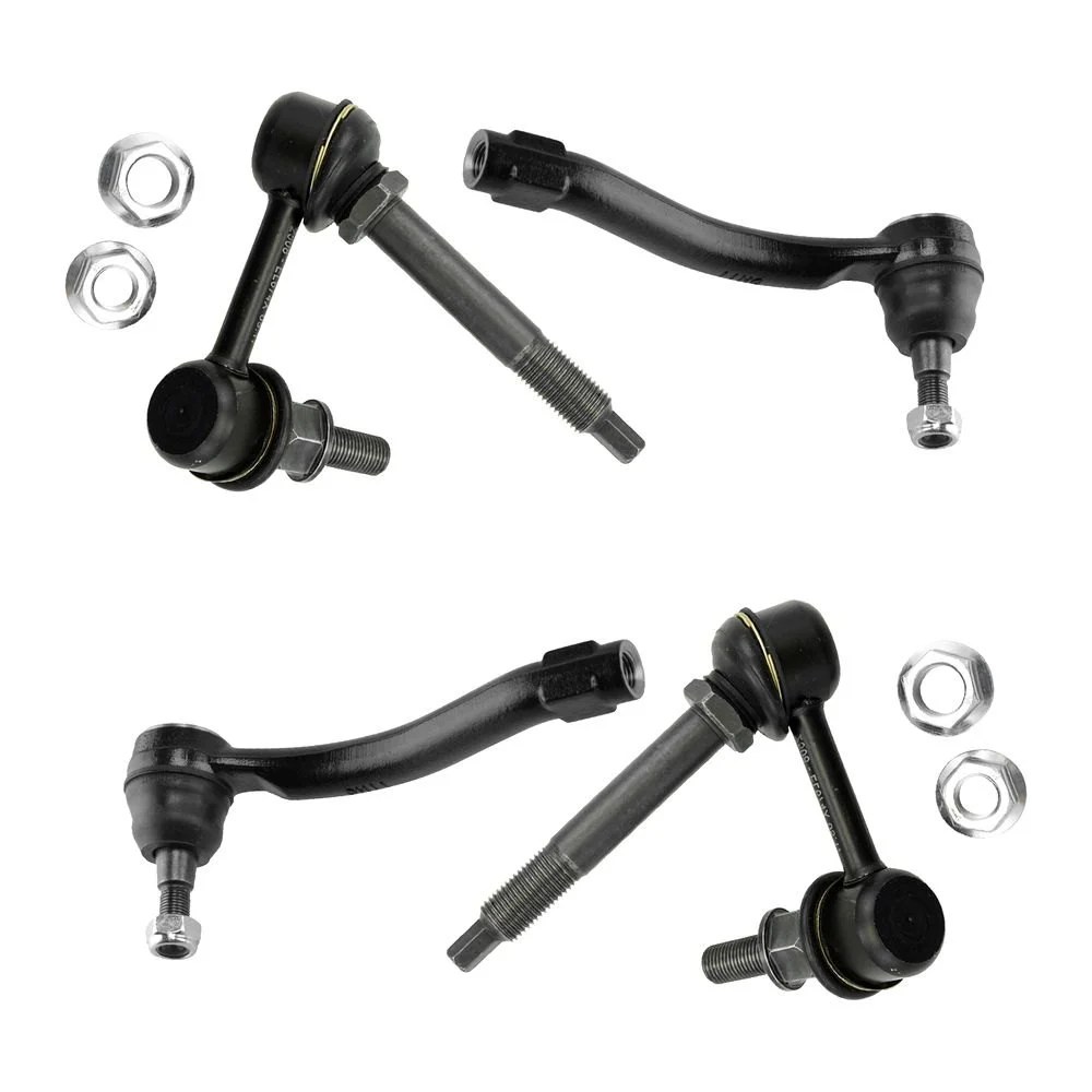TRQ® PSA64529 Front Steering Tie Rods and Suspension Kit