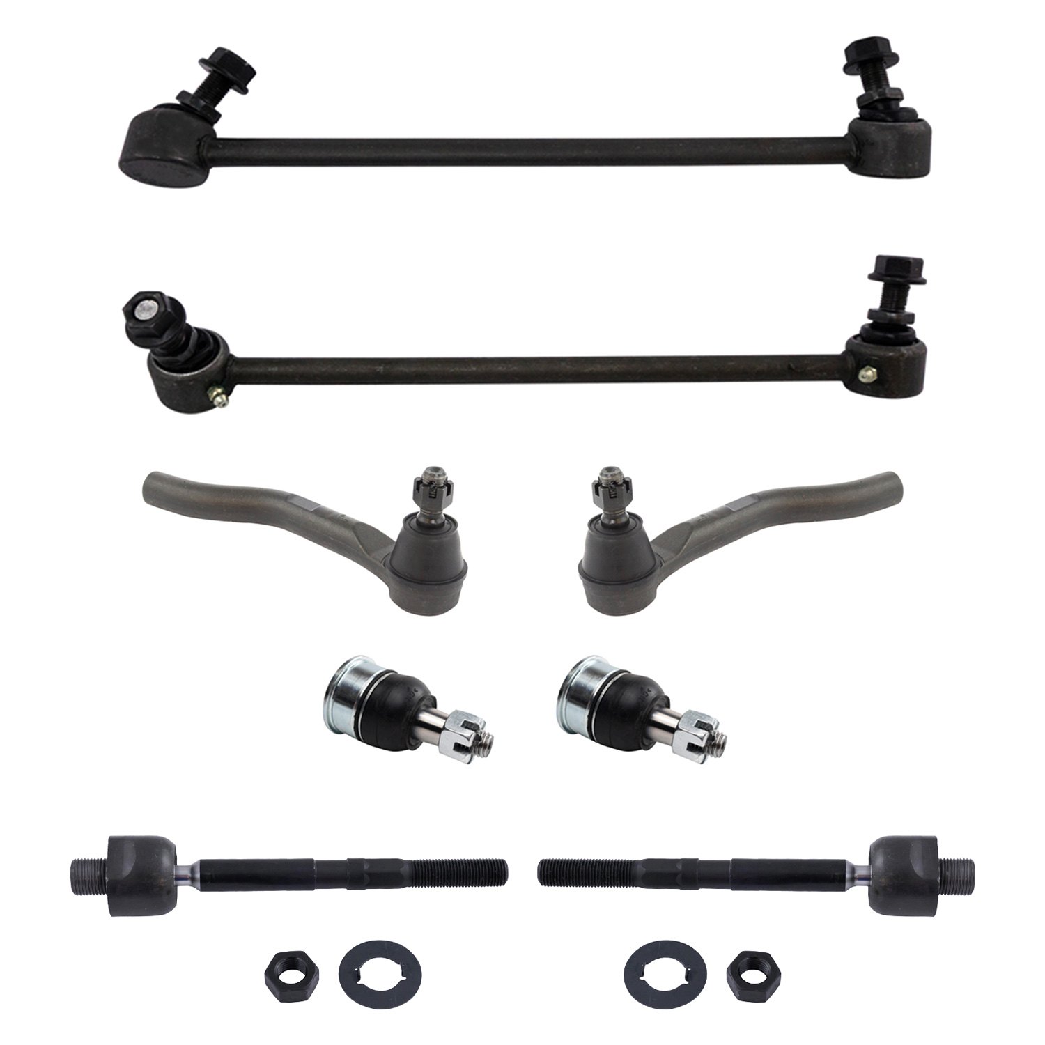 TRQ® PSA69824 Front Ball Joint and Suspension Kit