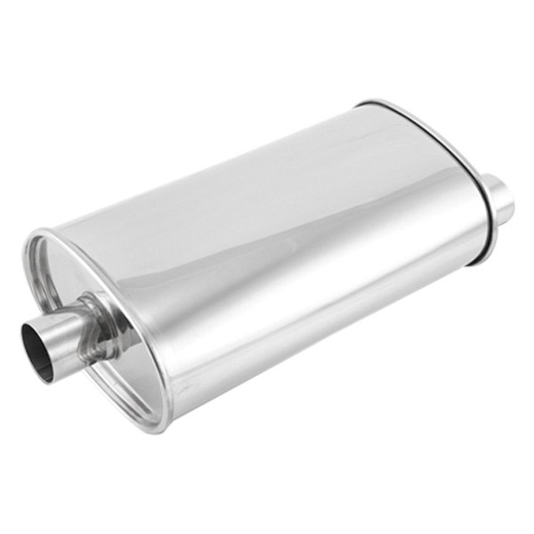 Vibrant Performance® Streetpower 304 SS Silver Exhaust Muffler