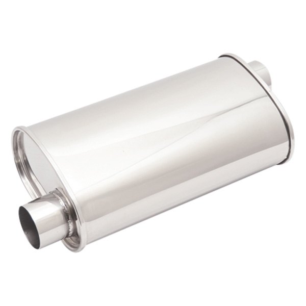 Vibrant Performance® Streetpower 304 SS Silver Exhaust Muffler