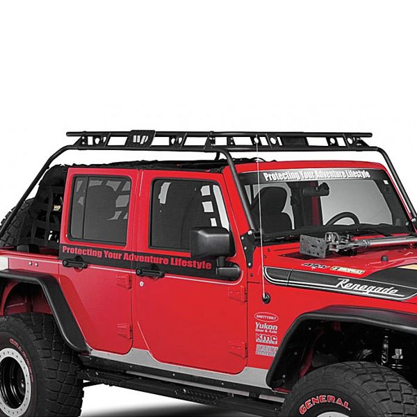 Warrior® Jeep Wrangler JK Hard Top 2018 Renegade Roof Cargo Basket