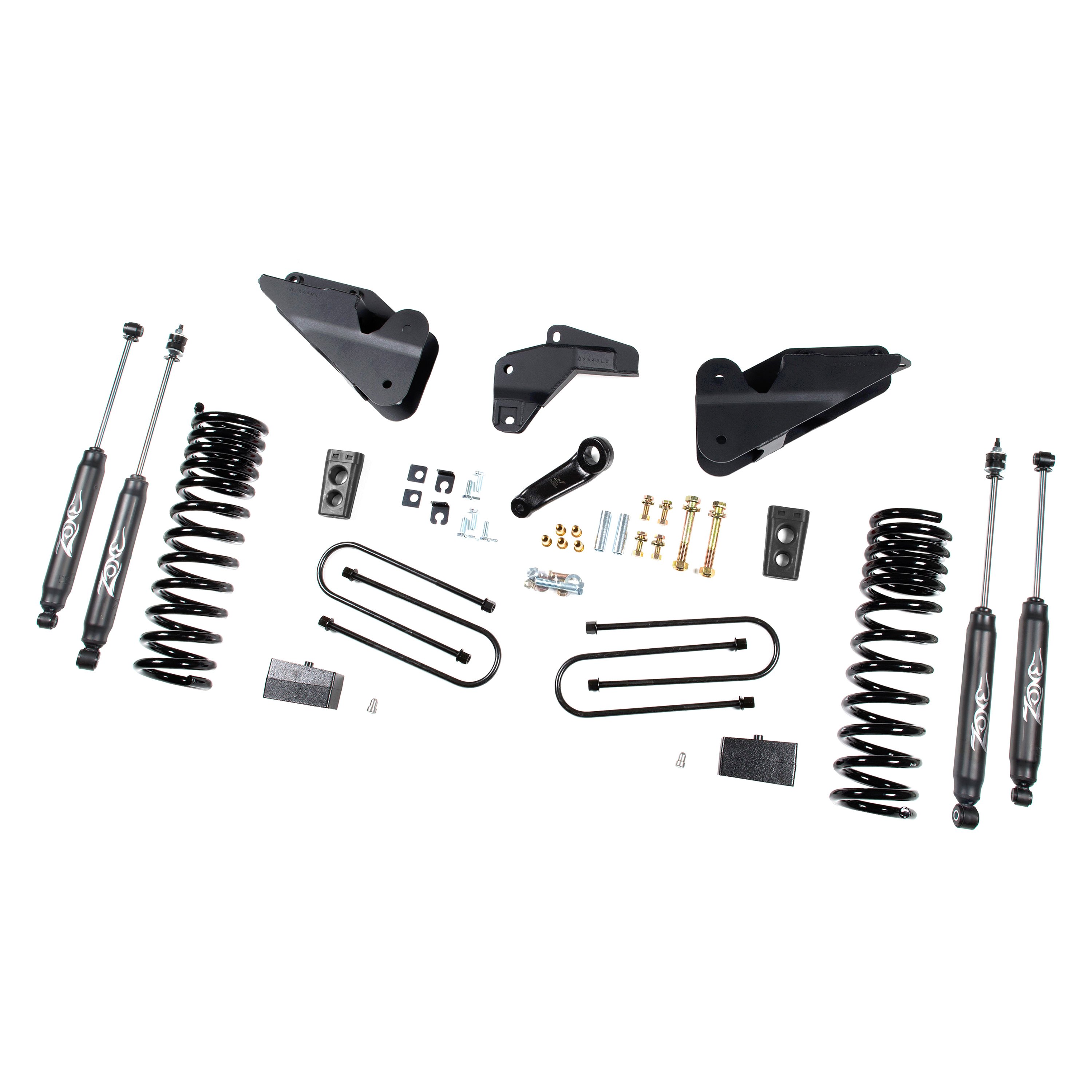 Zone Offroad® D50N 4.5" x 3" Front and Rear Suspension Lift Kit