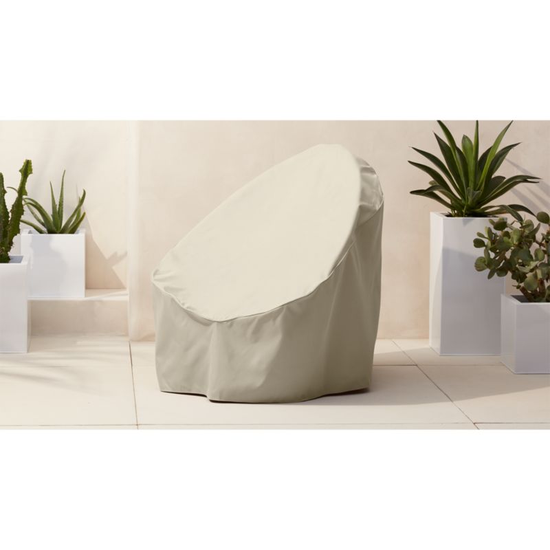 acapulco waterproof egg chair cover CB2