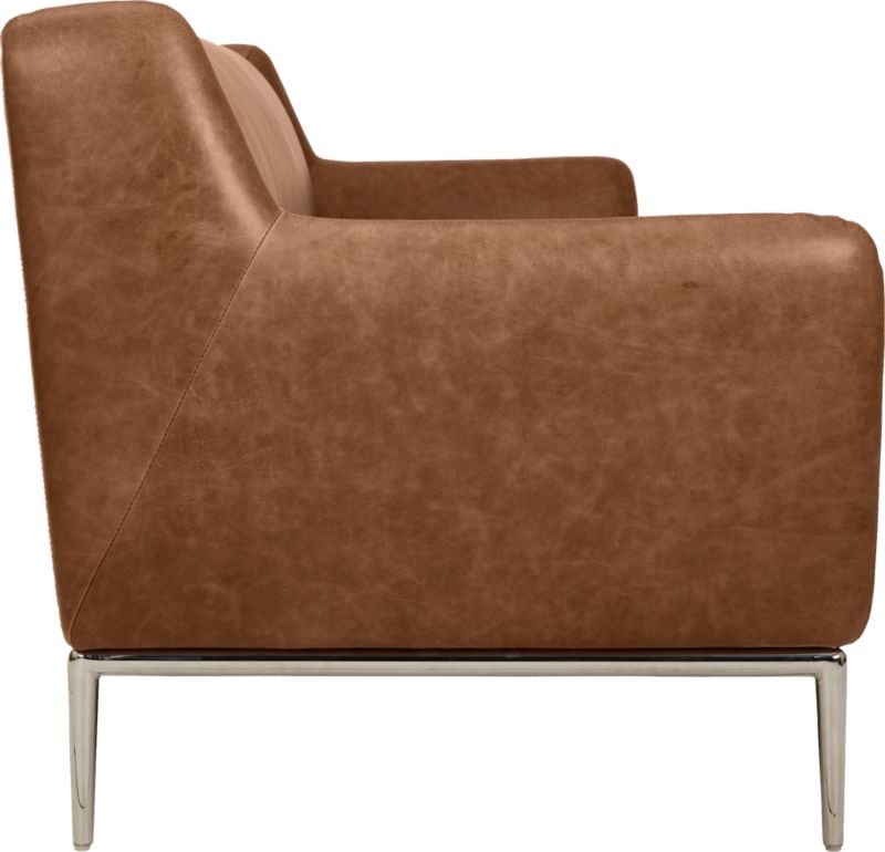 Alfred Extra Large Cognac Leather Sofa